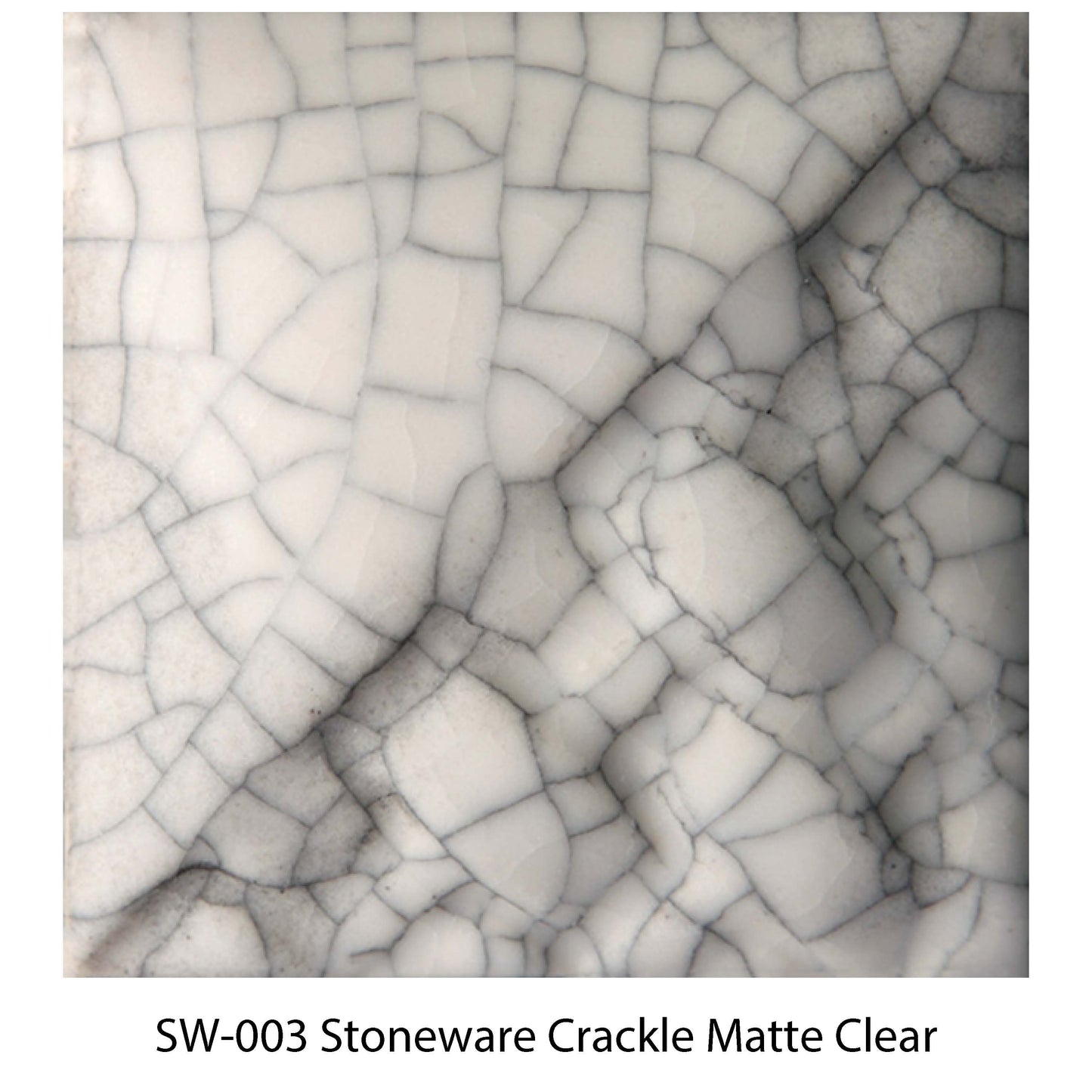 SW003 Stoneware Crackle Matte Clear - CLEARANCE!