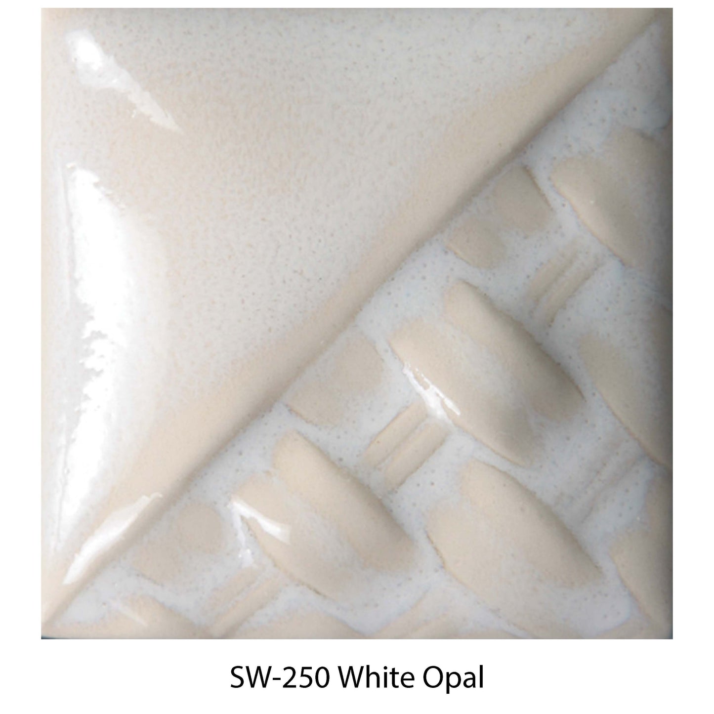 SW250 White Opal Stoneware Liquid Glaze - 473ml