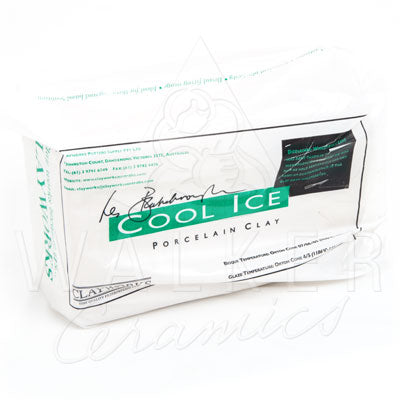 Clayworks Cool Ice Porcelain Clay - 10 kg