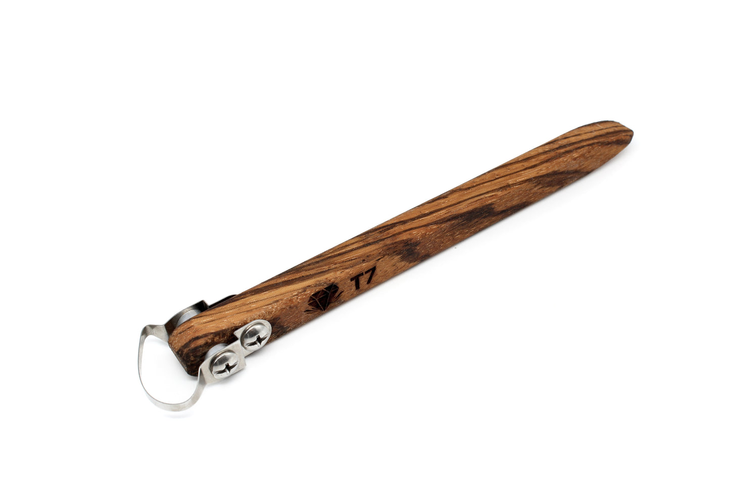 T7 Avocado Pottery Trimming Tool w/ Flat Round Handle - CLEARANCE!