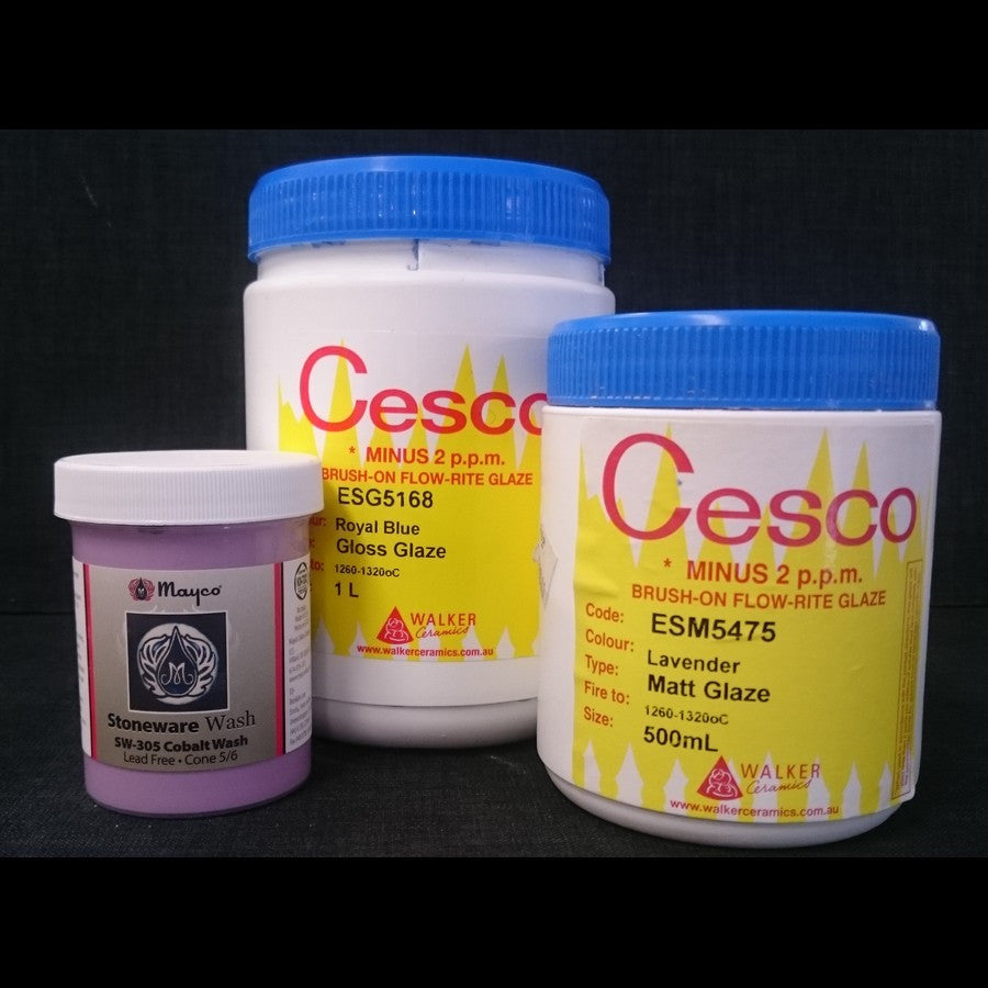 Stoneware Glazes Kits and Specialty Glaze Sajo Ceramics