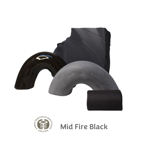 Keanes Black Mid Fire Clay - 10kg