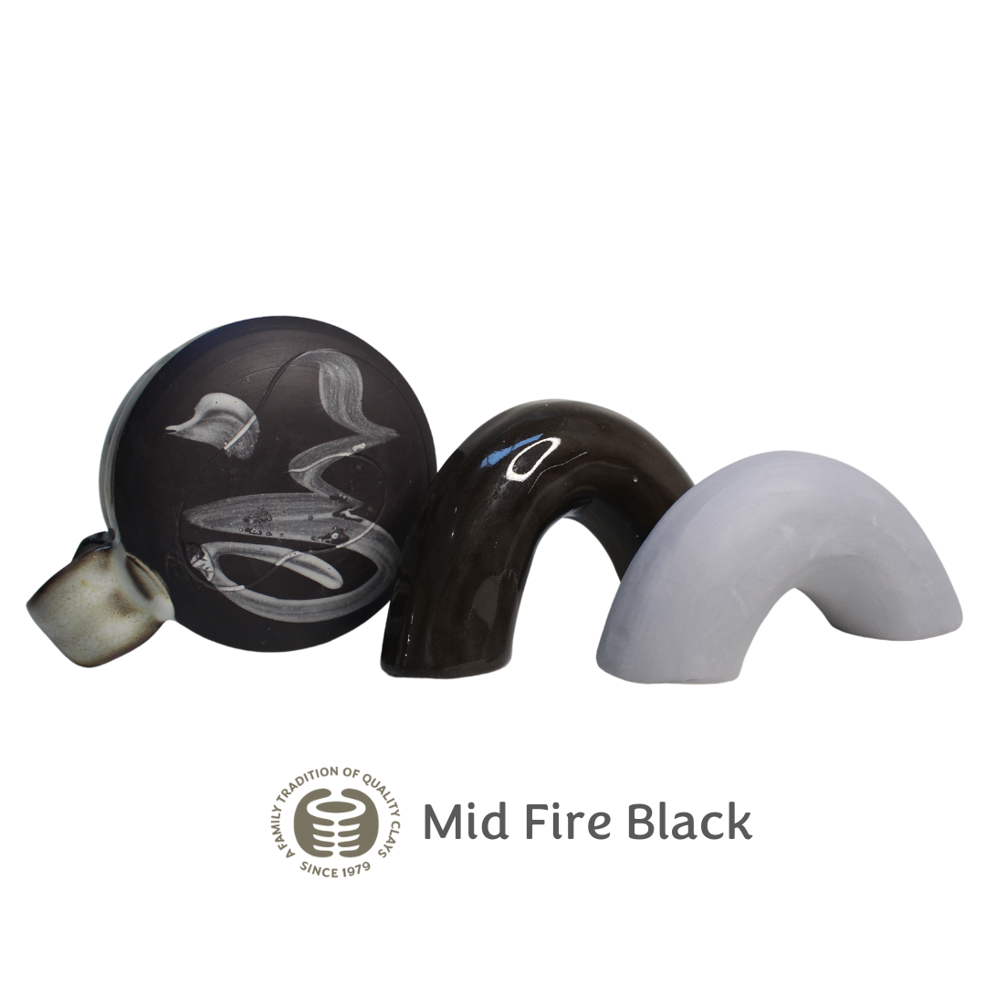 Keanes Black Mid Fire Clay - 10kg