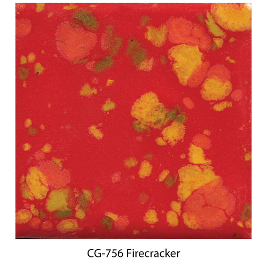 CG756 Firecracker Mayco Jungle Gem Crystal Glaze - 118ml