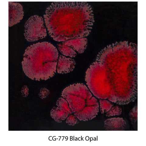CG779 Black Opal Mayco Jungle Gem Crystal Glaze - 118ml