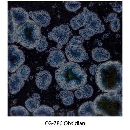 CG786 Obsidian Mayco Jungle Gem Crystal Glaze - 118ml