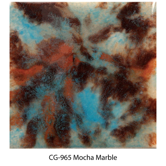 CG965 Mocha Marble Mayco Jungle Gem Crystal Glaze - 473ml