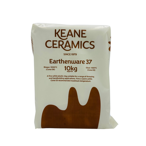 Keanes White Earthenware 37 Clay - 10kg