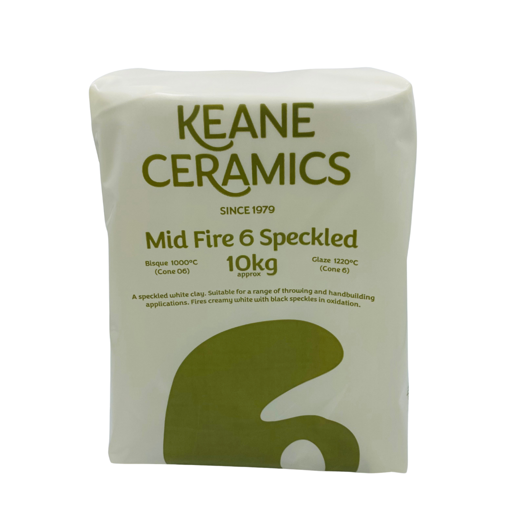 Keanes Clay Mid Fire No 6 Speckled 10kg