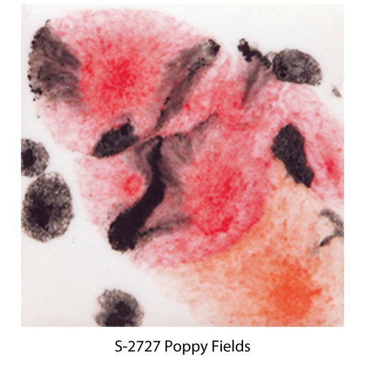S2727 Poppy Fields Mayco Crystalites Non Toxic Crystal Glazes - 118ml