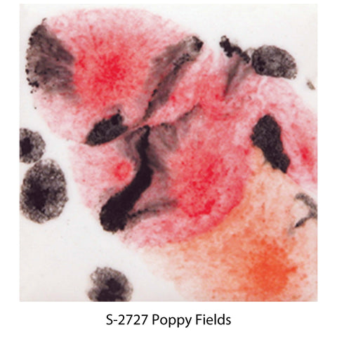 S2727 Poppy Fields Mayco Crystalites Non Toxic Crystal Glazes - 118ml