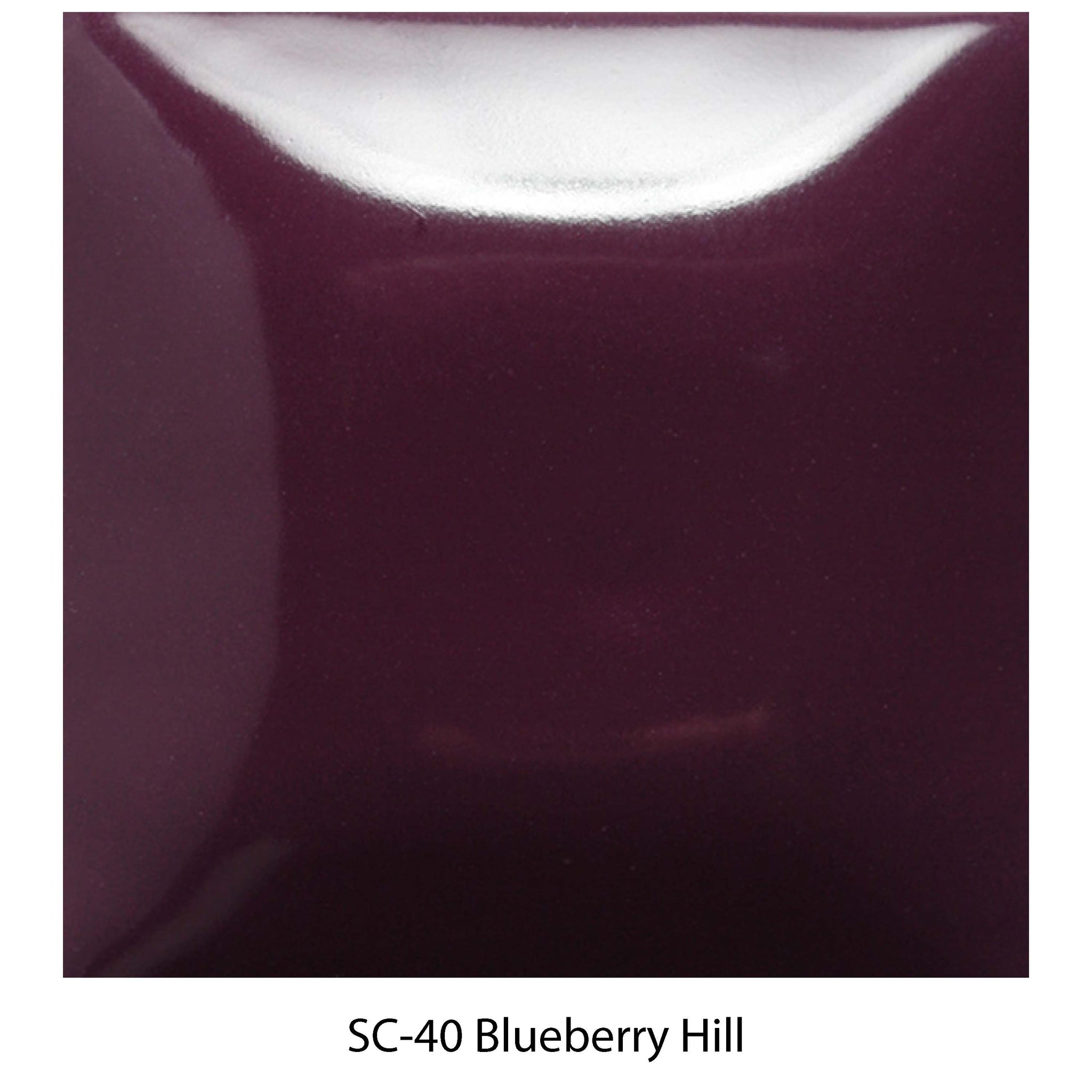 SC40 Blueberry Hill Mayco Stroke & Coat Glaze 473 ml
