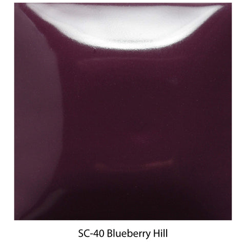 SC40 Blueberry Hill Mayco Stroke & Coat Glaze 473 ml
