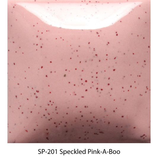 SP201 Pink-a-Boo Mayco Speckled Stroke & Coat Glaze 236 ml