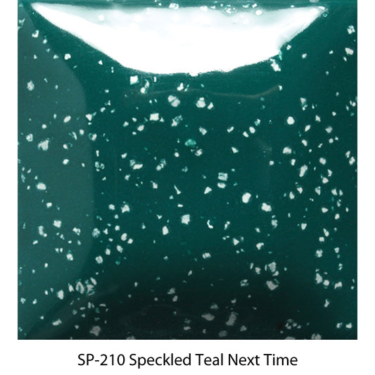 SP210 Teal Next Time Mayco Speckled Stroke & Coat Glaze 59 ml