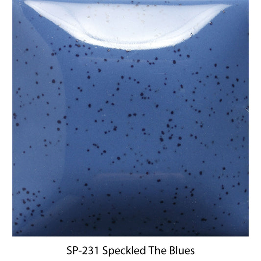 SP231 The Blues Speckled Stroke & Coat Glaze 236 ml
