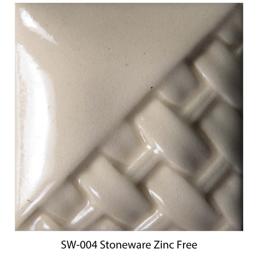 SW004 Stoneware Zinc Free Clear Liquid Glaze - 473ml
