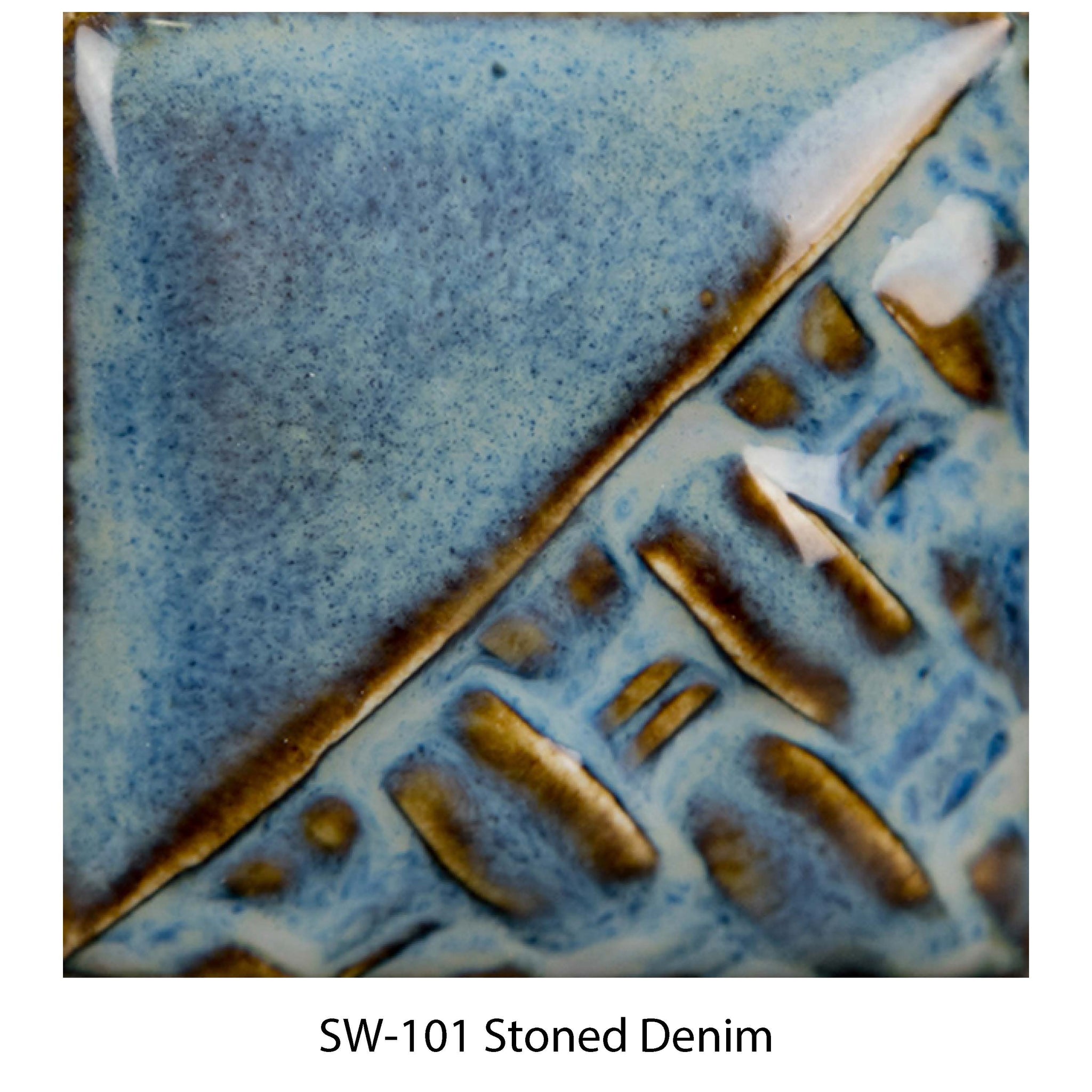 SW101 Stoned Denim Stoneware Liquid Glaze - 473ml