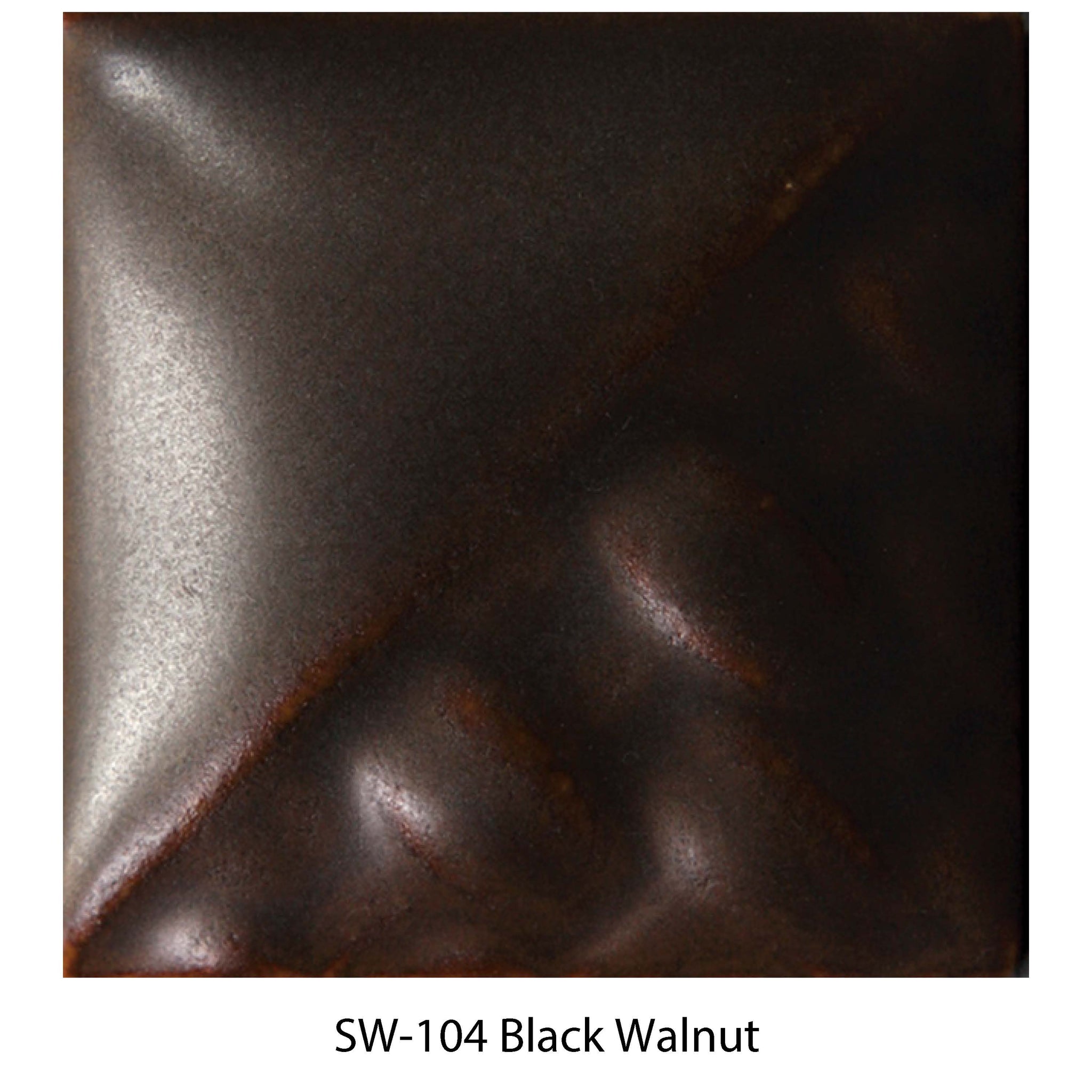 SW104 Black Walnut Stoneware Liquid Glaze - 473ml