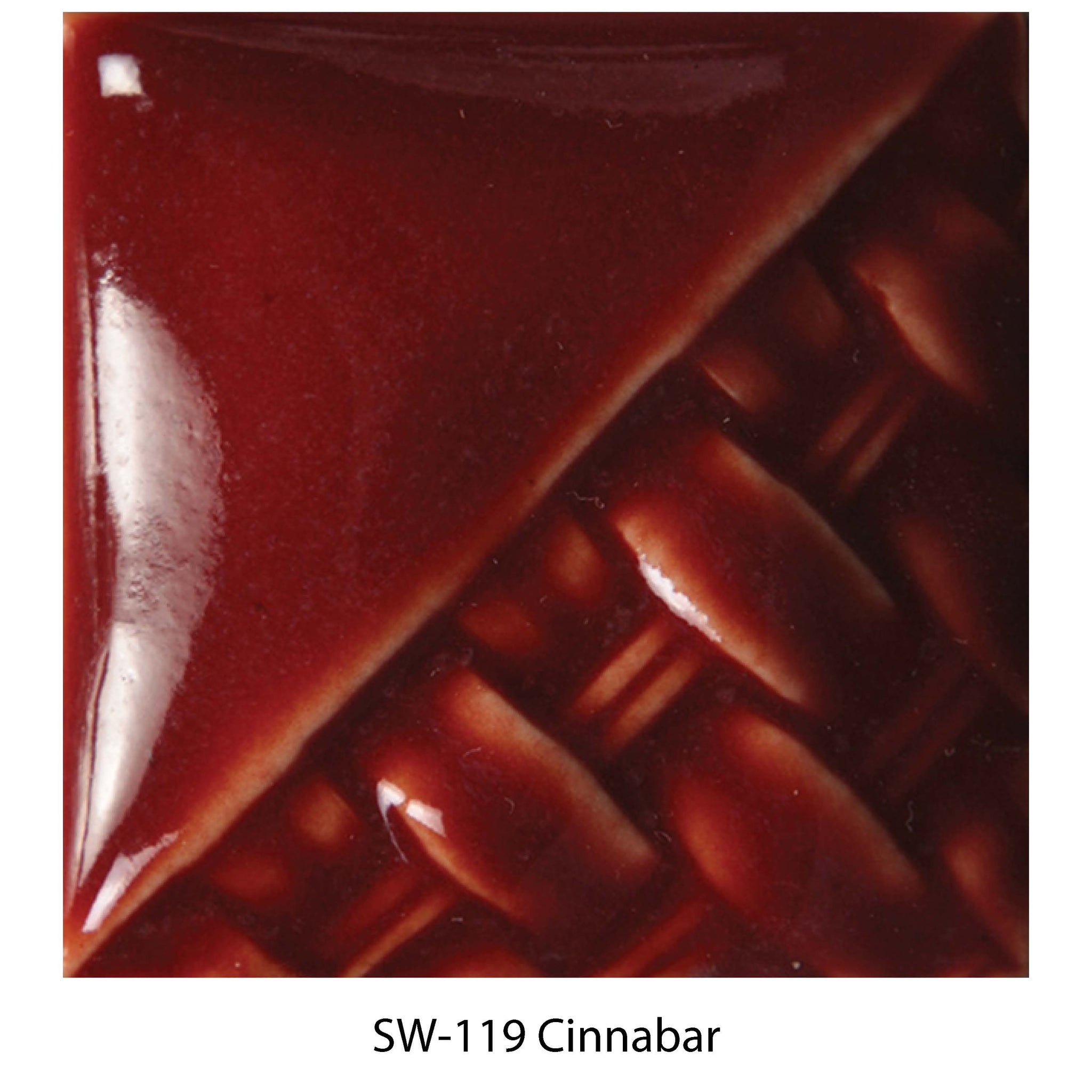 SW119 Cinnabar Stoneware Liquid Glaze - 473ml