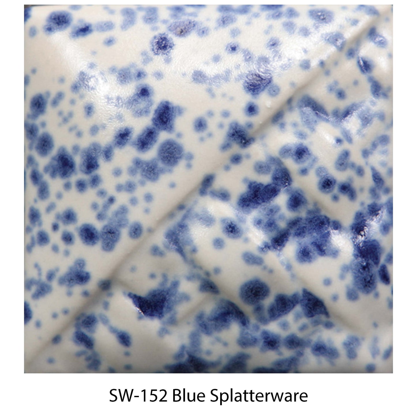 SW152 Blue Splatterware Mayco Stoneware Liquid Glaze - 473ml