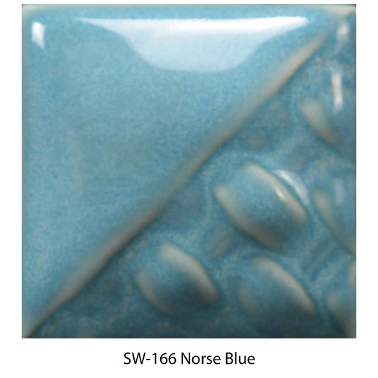 SW166 Norse Blue Stoneware Liquid Glaze - 473ml