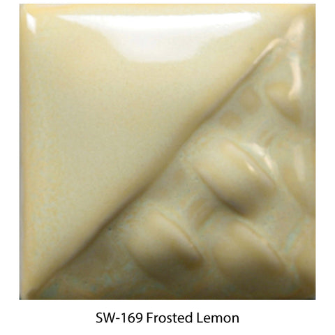 SW169 Frosted Lemon Stoneware Liquid Glaze - 473ml