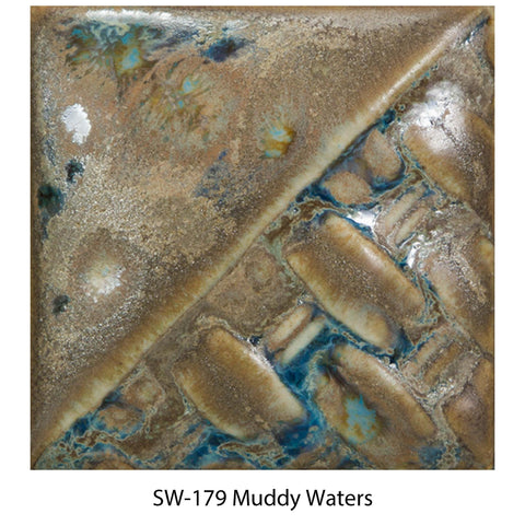 SW179 Muddy Waters Stoneware Liquid Glaze - 473ml