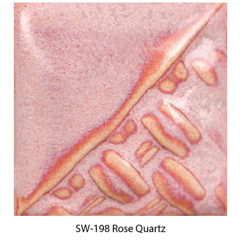 SW198 Rose Quartz Stoneware Liquid Glaze - 473ml