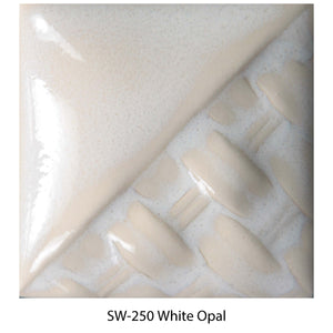 SW250 White Opal Stoneware Liquid Glaze - 473ml