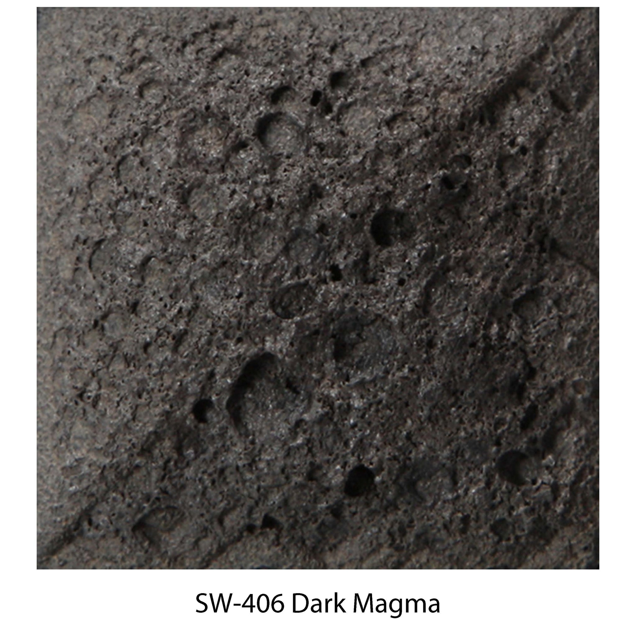 SW406 Dark Magma Stoneware Liquid Glaze