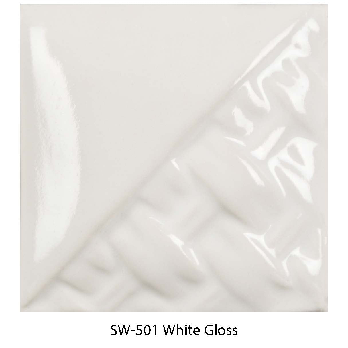 Stoneware Glaze SW501 White Gloss - 473ml