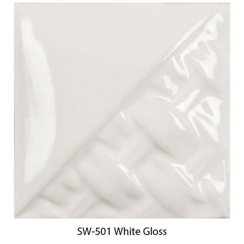 Mayco Stoneware Glaze SW501 White Gloss - 473ml
