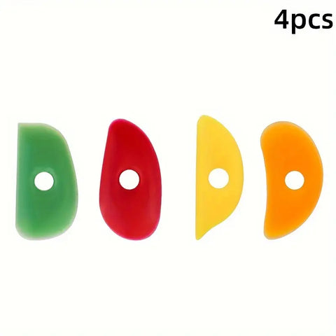 Silicone rib set of 4 - soft
