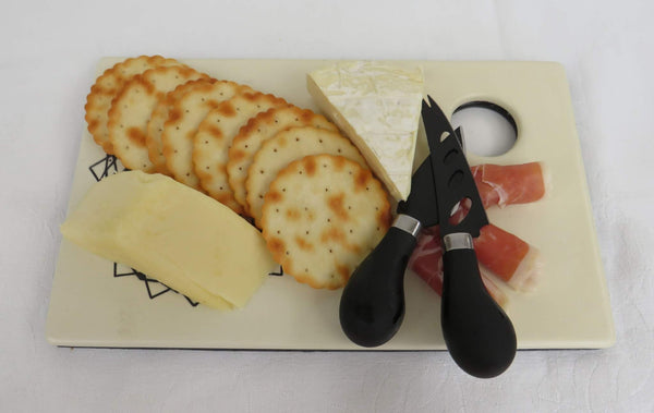 Black and White Platter by Georgie Waldron