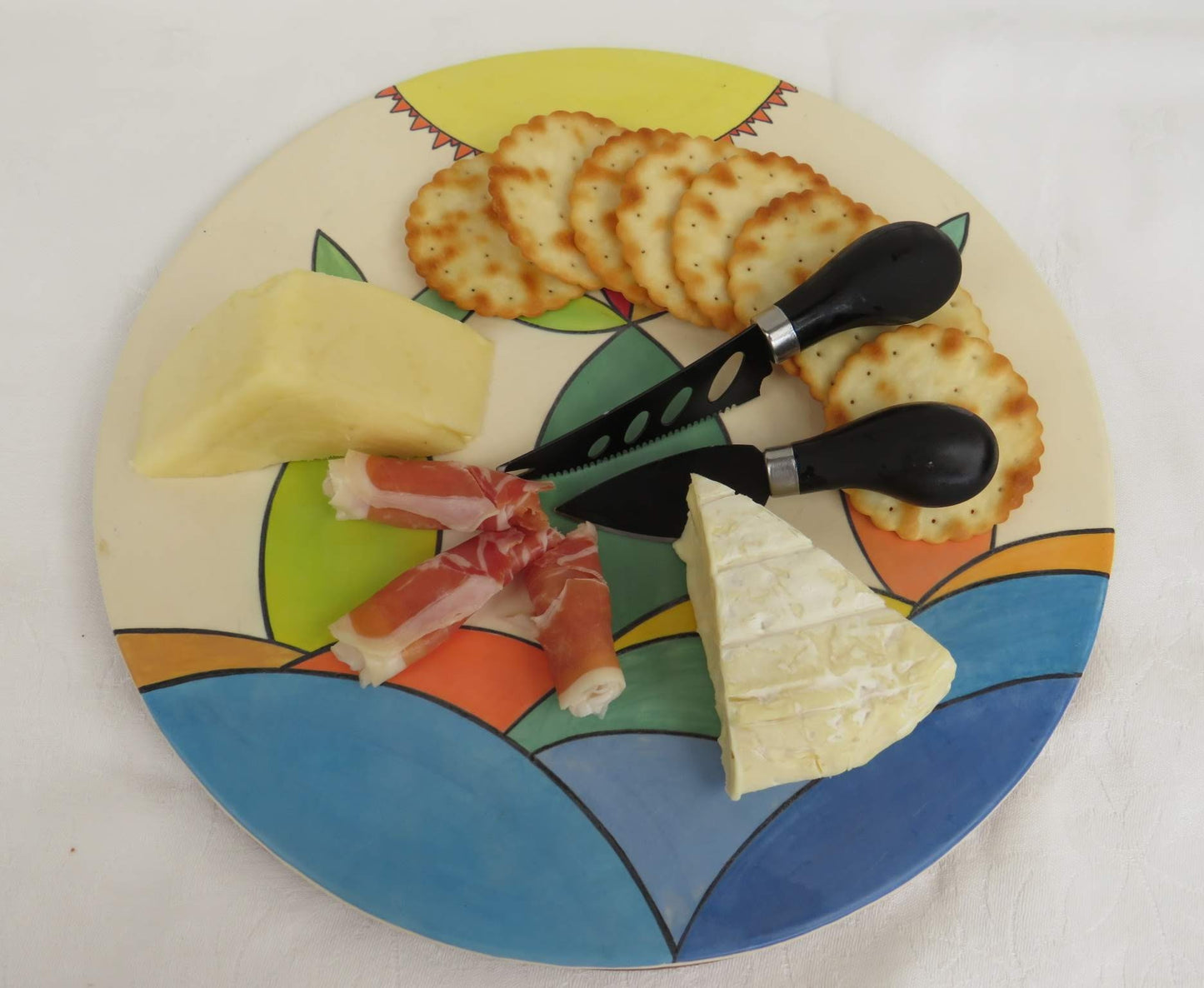 beach Scene Platter by Georgie Waldron