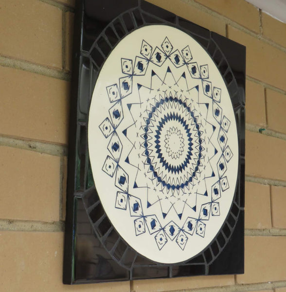 Wall Art with Geometric Design by Georgie Waldron