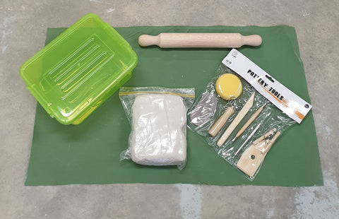 Adult Clay Kit including firing and shipping