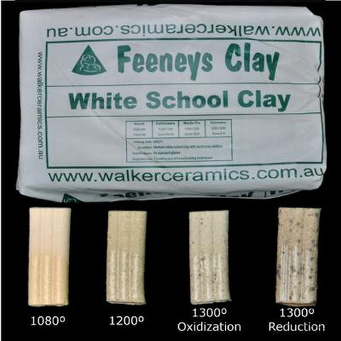 Walker Ceramics White School Clay