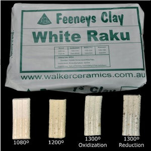 Walker Ceramics White Raku (WR)
