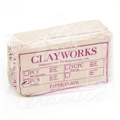 Clayworks Stoneware Paper Clay - 10kg