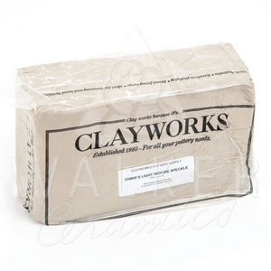 Clayworks Chris' Light Midfire Speckle Clay - 10kg