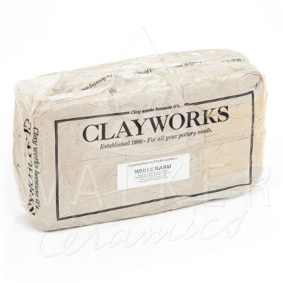 Clayworks Raku White Clay - 10kg