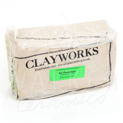 Clayworks K3 Porcelain Clay - 10kg