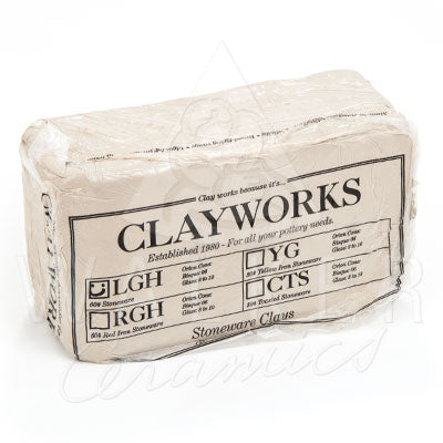 Clayworks Fine Stoneware LGH Clay - 10kg