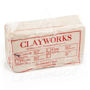Clayworks Sculptural Coarse Clay - 10kg