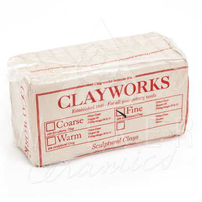 Clayworks Sculptural Fine Clay - 10kg