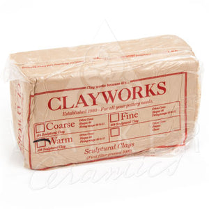 Clayworks Sculptural Warm Clay - 10kg