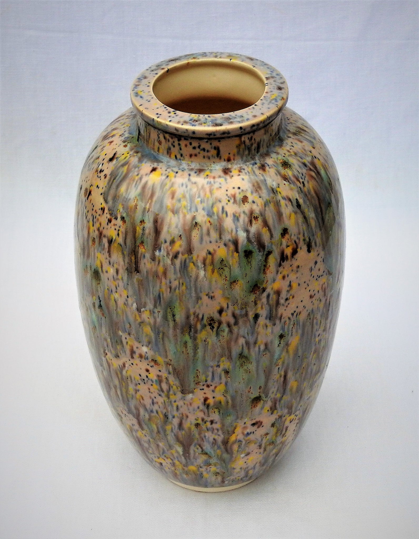Multi Coloured Vase