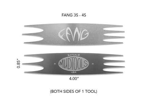 Mudtools Fang Stainless Steel Scoring Tools